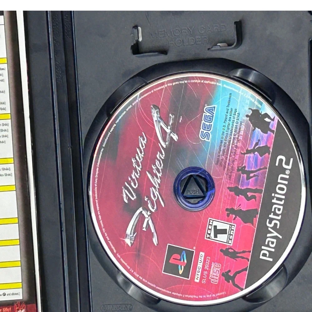 Virtua Fighter 4 Sony PlayStation 2 PS2 2002 SEGA Fighting Game SLUS-20323